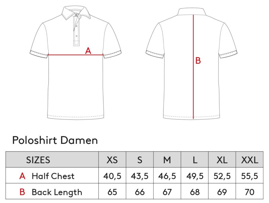 RZ 110 Polo Kurzarm-Damen